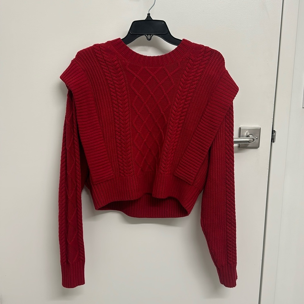 New Red Babaton Sweater